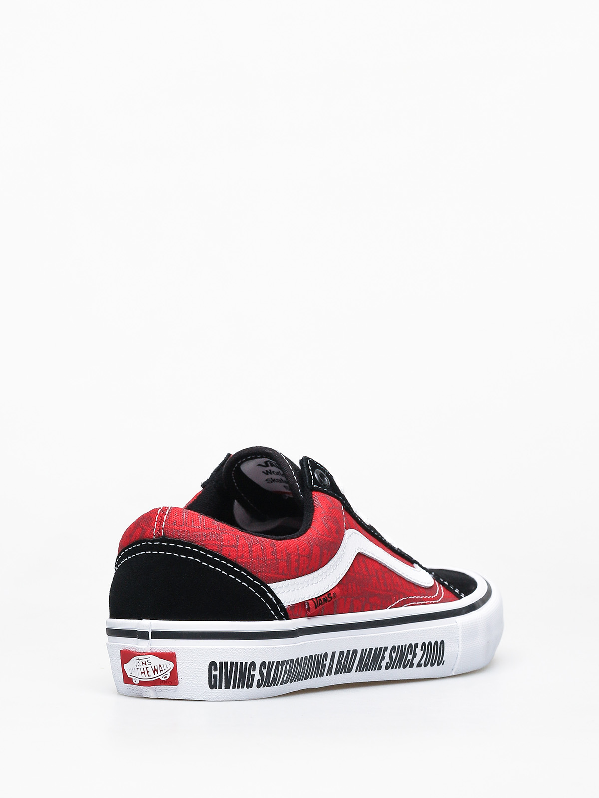 Buty Vans X Baker Old Skool Pro (black/white/red)