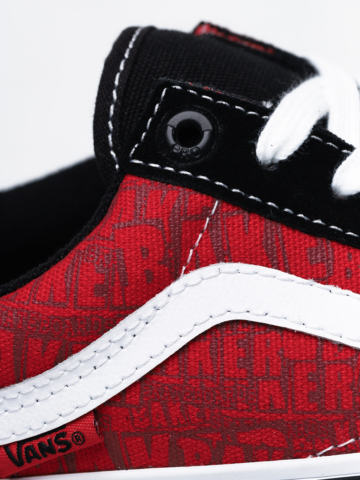 Buty Vans X Baker Old Skool Pro (black/white/red)