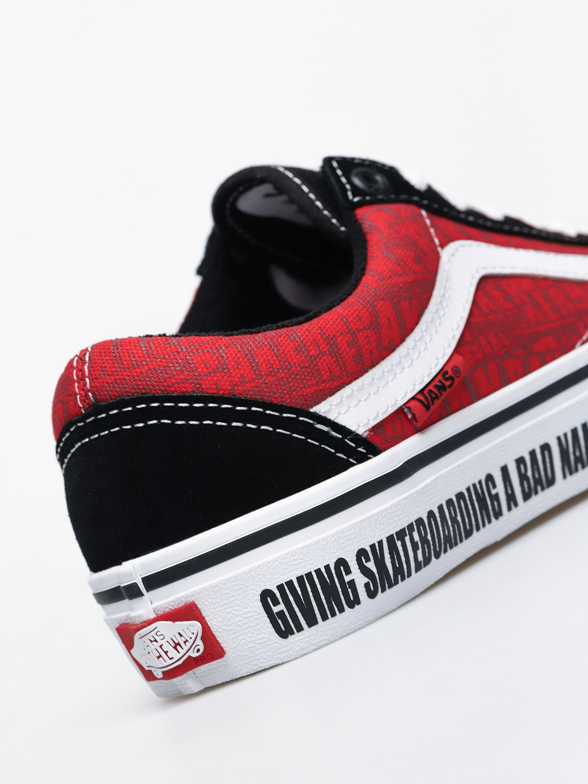 Buty Vans X Baker Old Skool Pro (black/white/red)