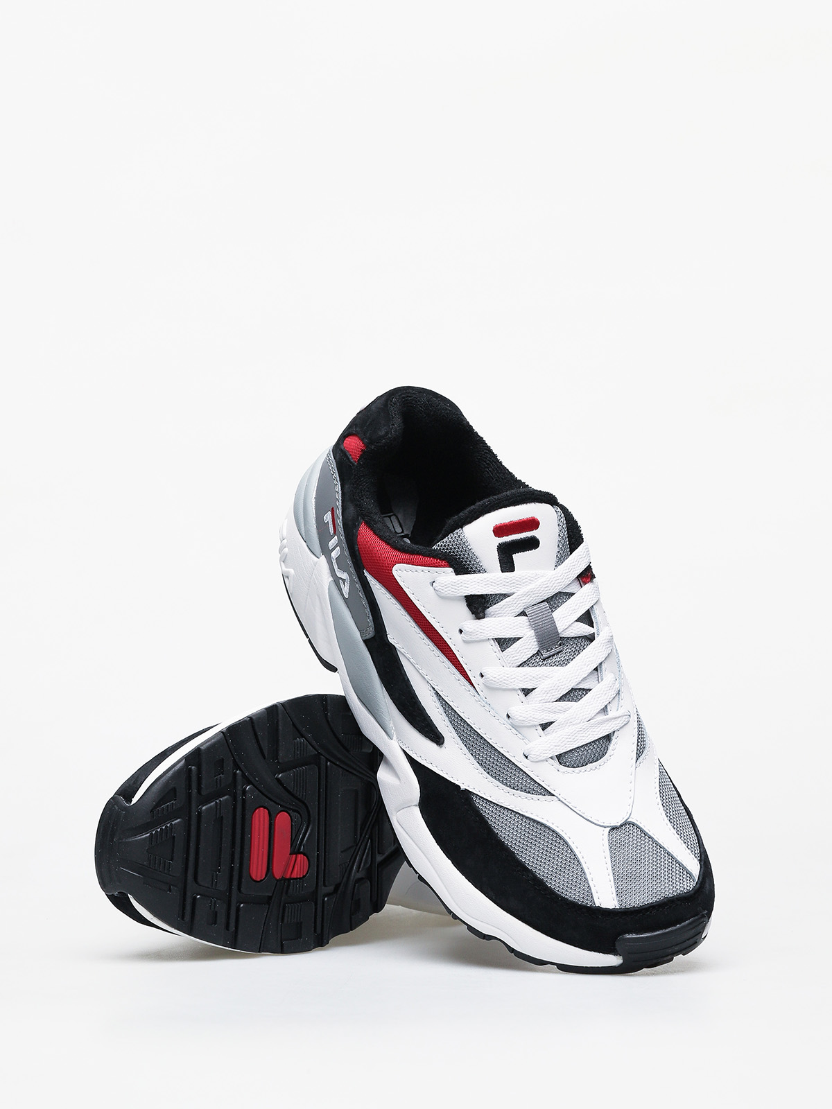 Buty Fila V94M Low (black/white/fila red)