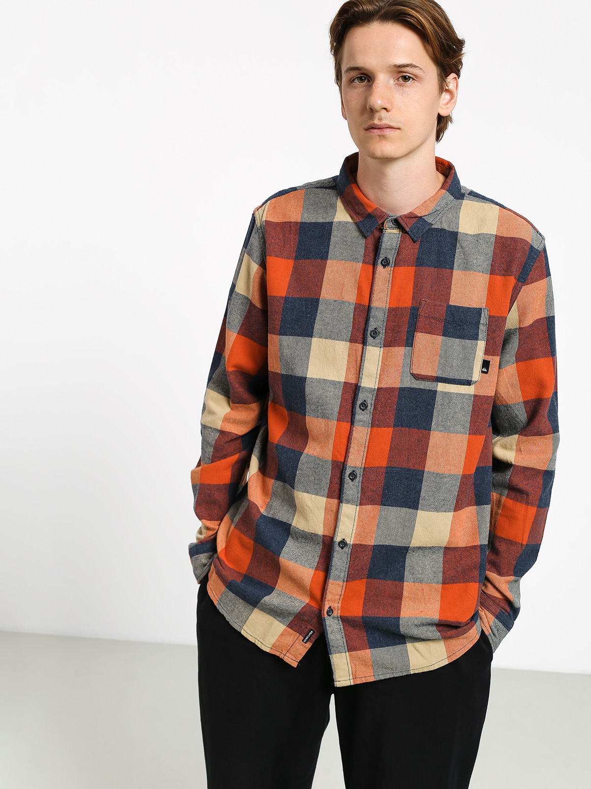 Koszula Quiksilver Motherfly (burnt brick motherfly)