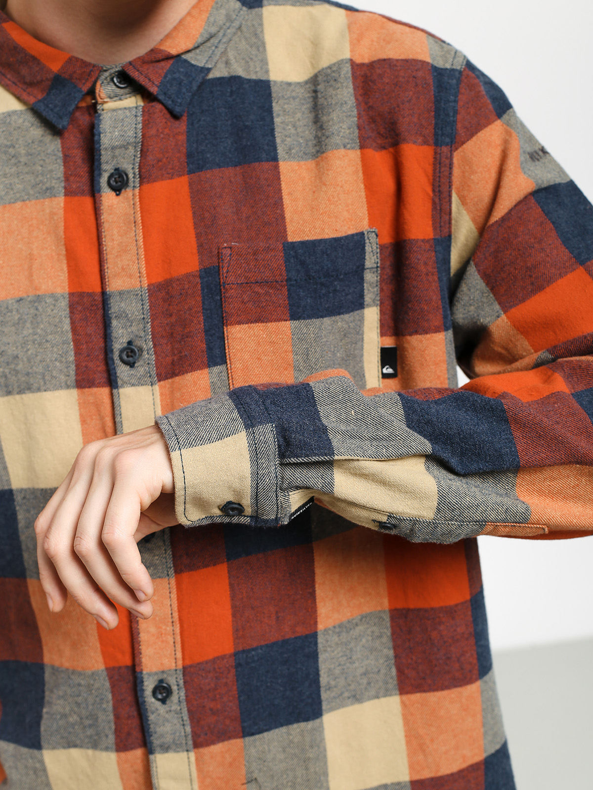 Koszula Quiksilver Motherfly (burnt brick motherfly)