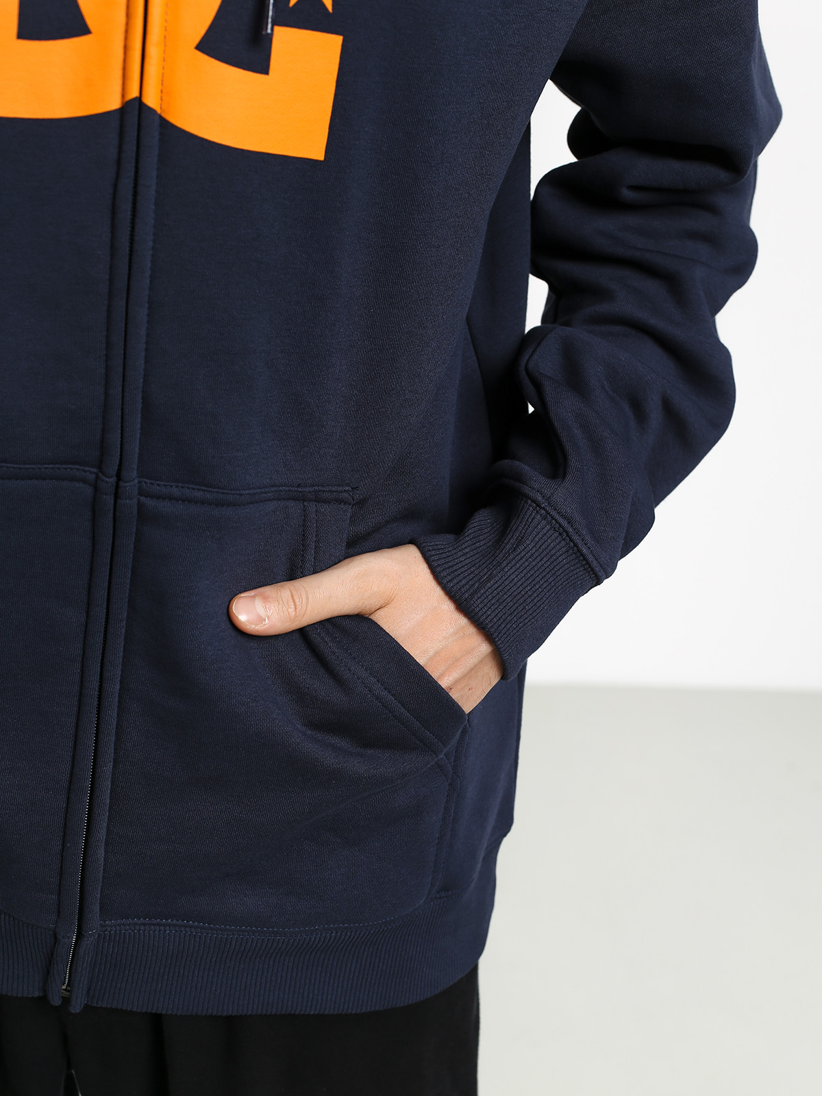 Bluza z kapturem DC Star ZHD (black iris/orange p)