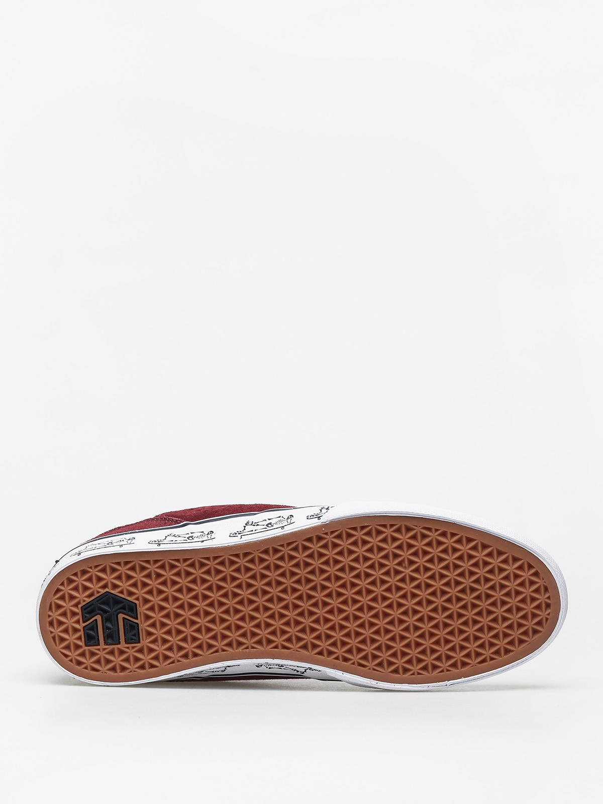 Buty Etnies Marana Vulc (maroon/white)