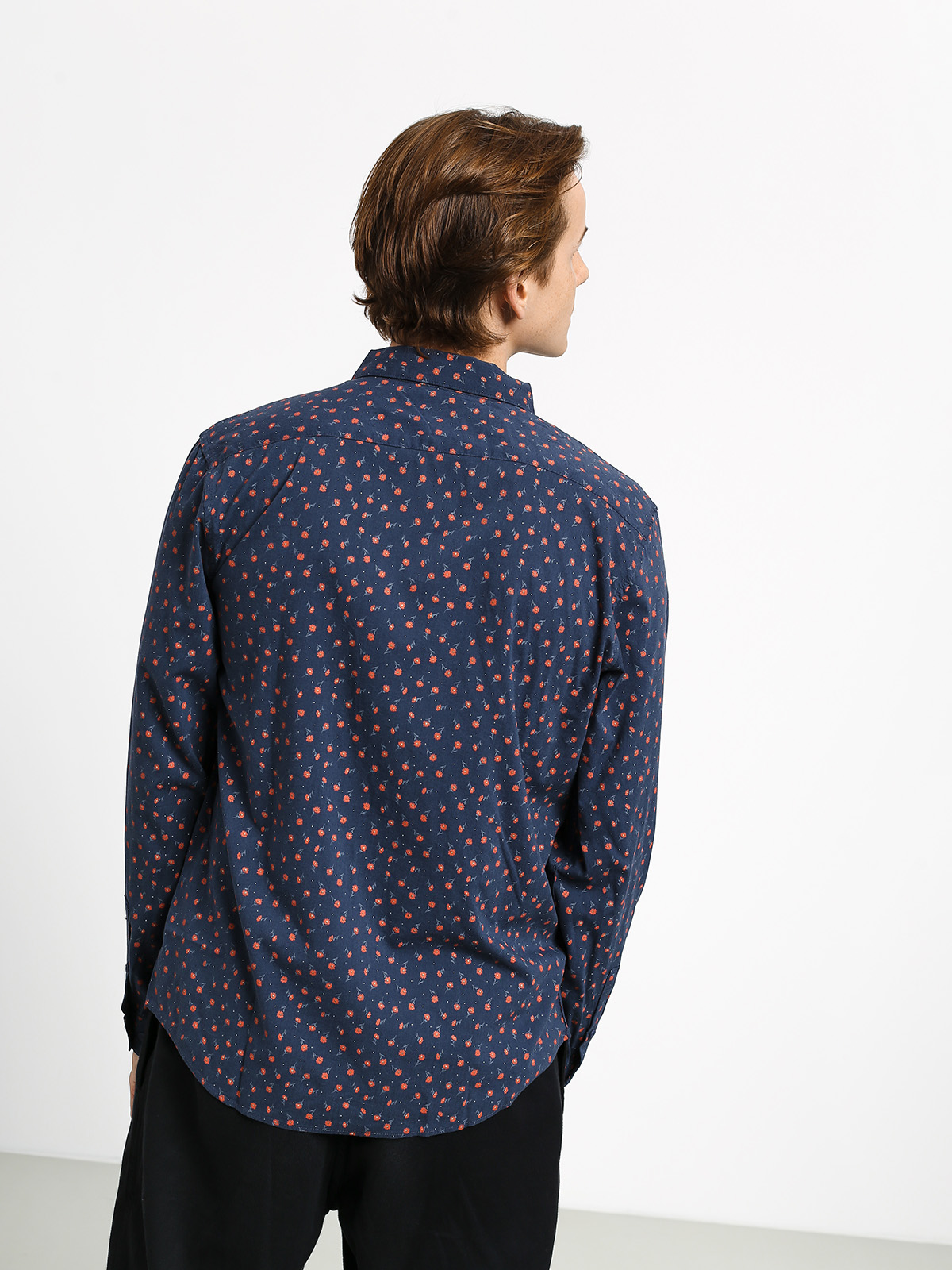 Koszula RVCA Prelude Floral Ls (moody blue)