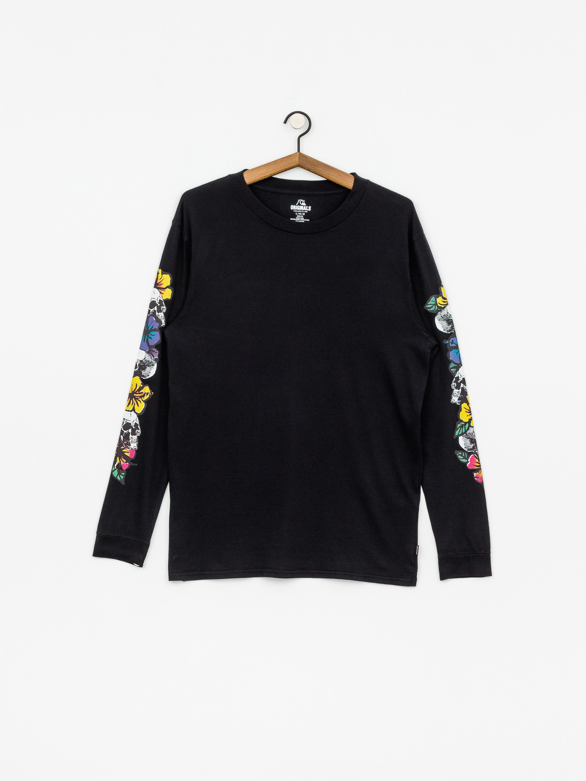 Longsleeve Quiksilver Og Skull Chain (black)