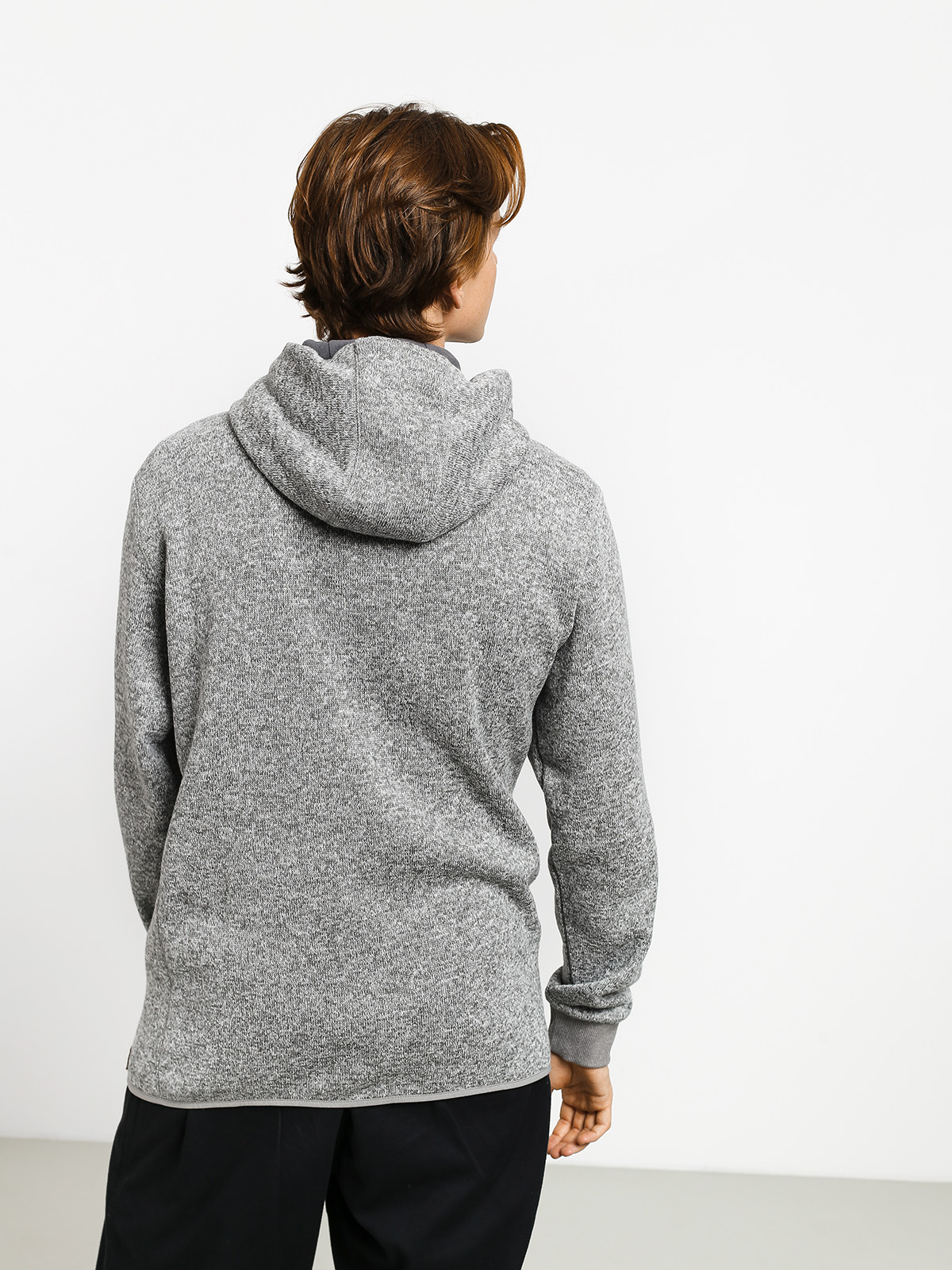 Bluza z kapturem Quiksilver Keller ZHD (medium grey heather)