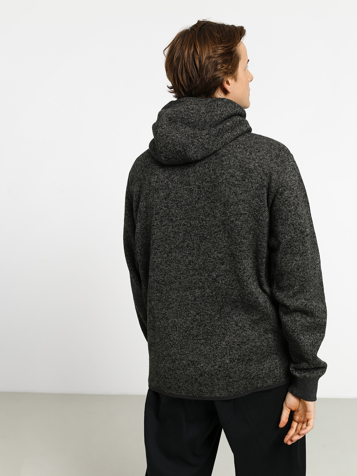 Bluza z kapturem Quiksilver Keller ZHD (dark grey heather)