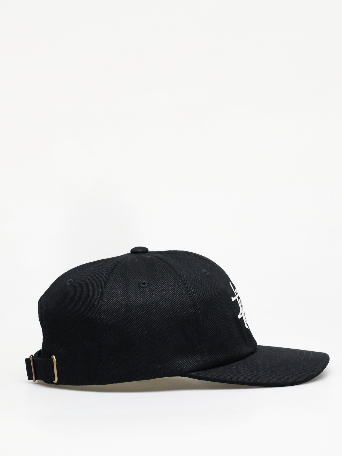 Czapka z daszkiem Stussy Big Logo Low Pro ZD (black)