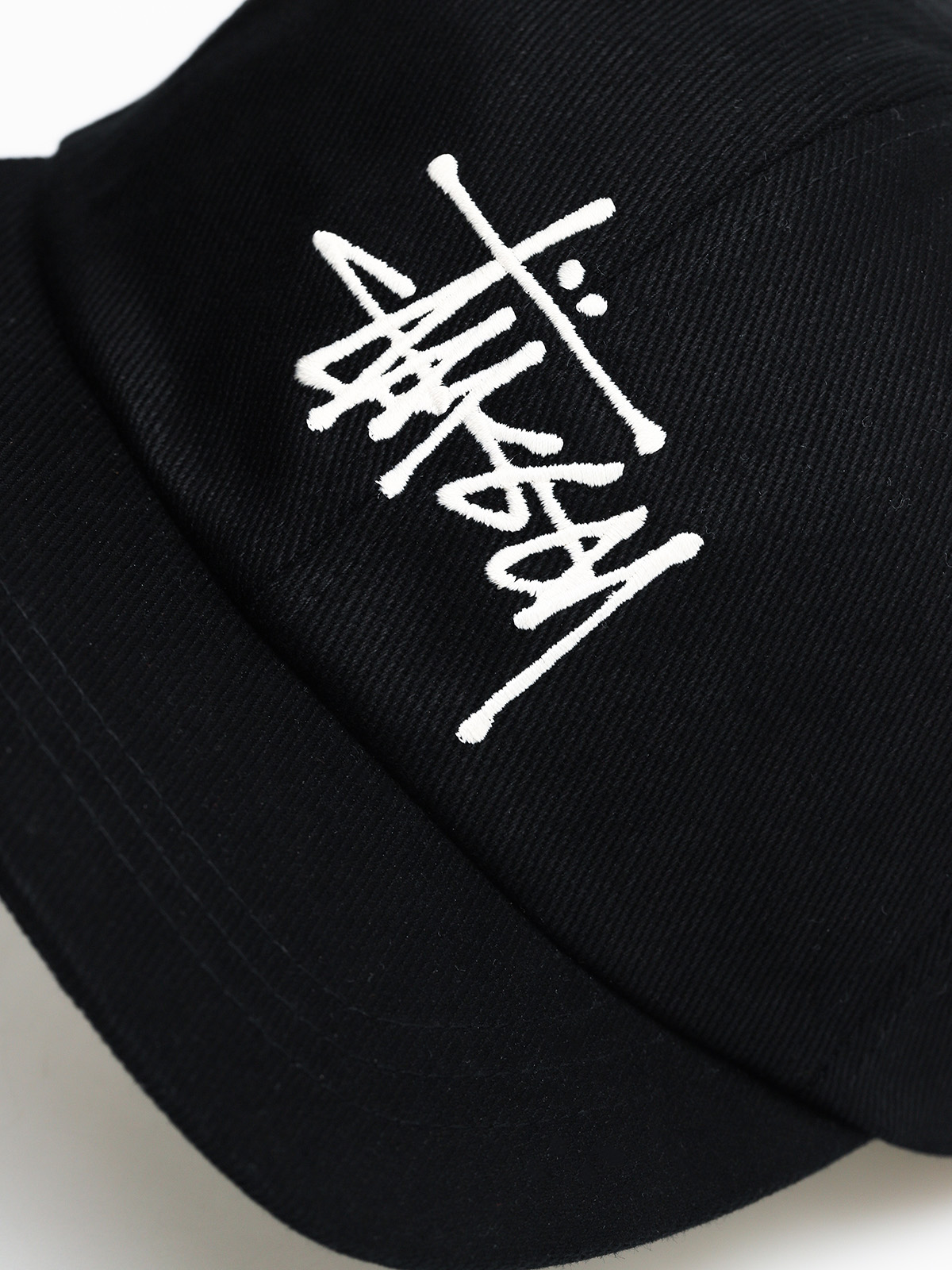 Czapka z daszkiem Stussy Big Logo Low Pro ZD (black)