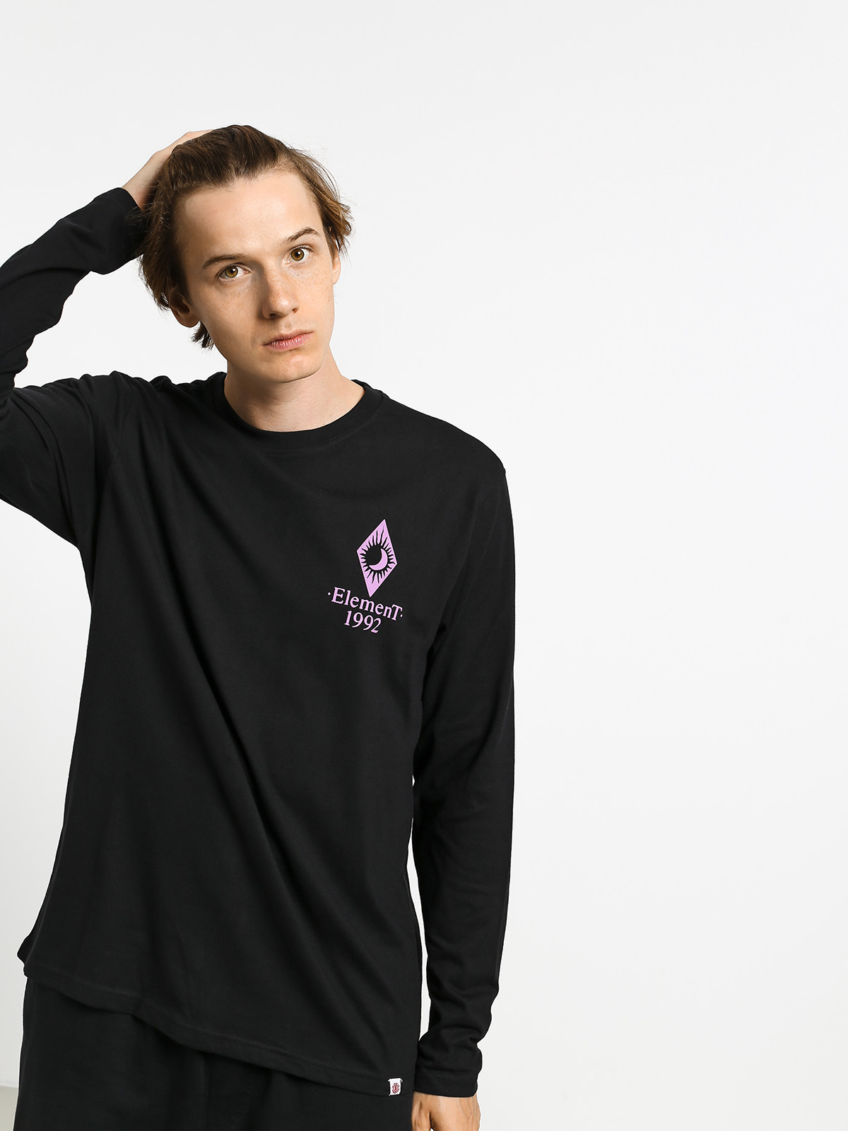 Longsleeve Element Ambience (flint black)