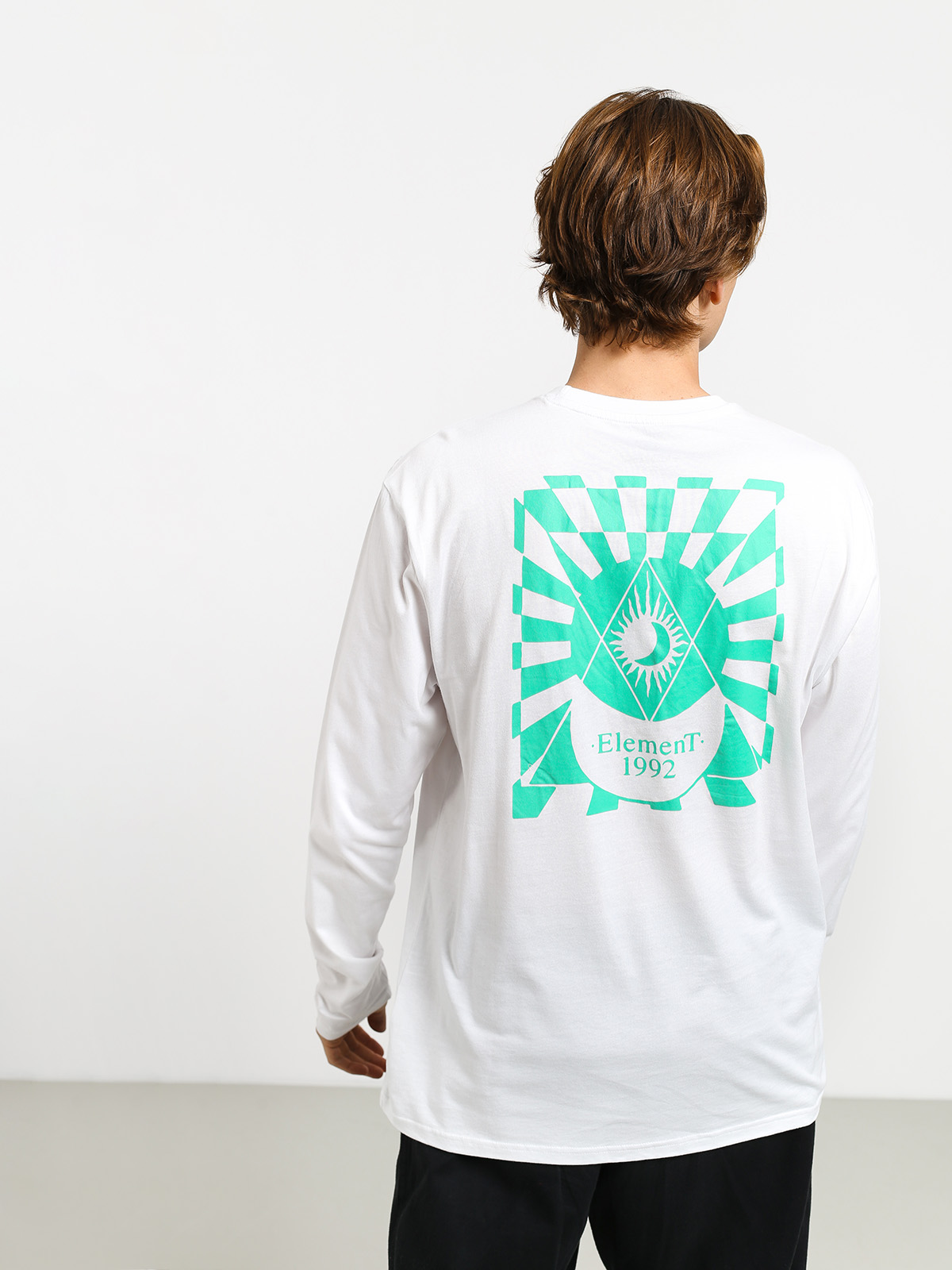 Longsleeve Element Ambience (optic white)