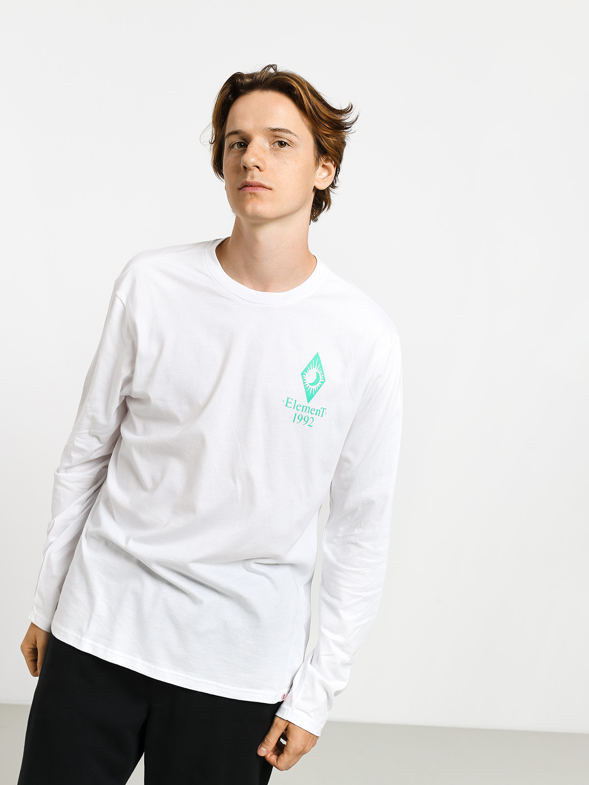 Longsleeve Element Ambience (optic white)