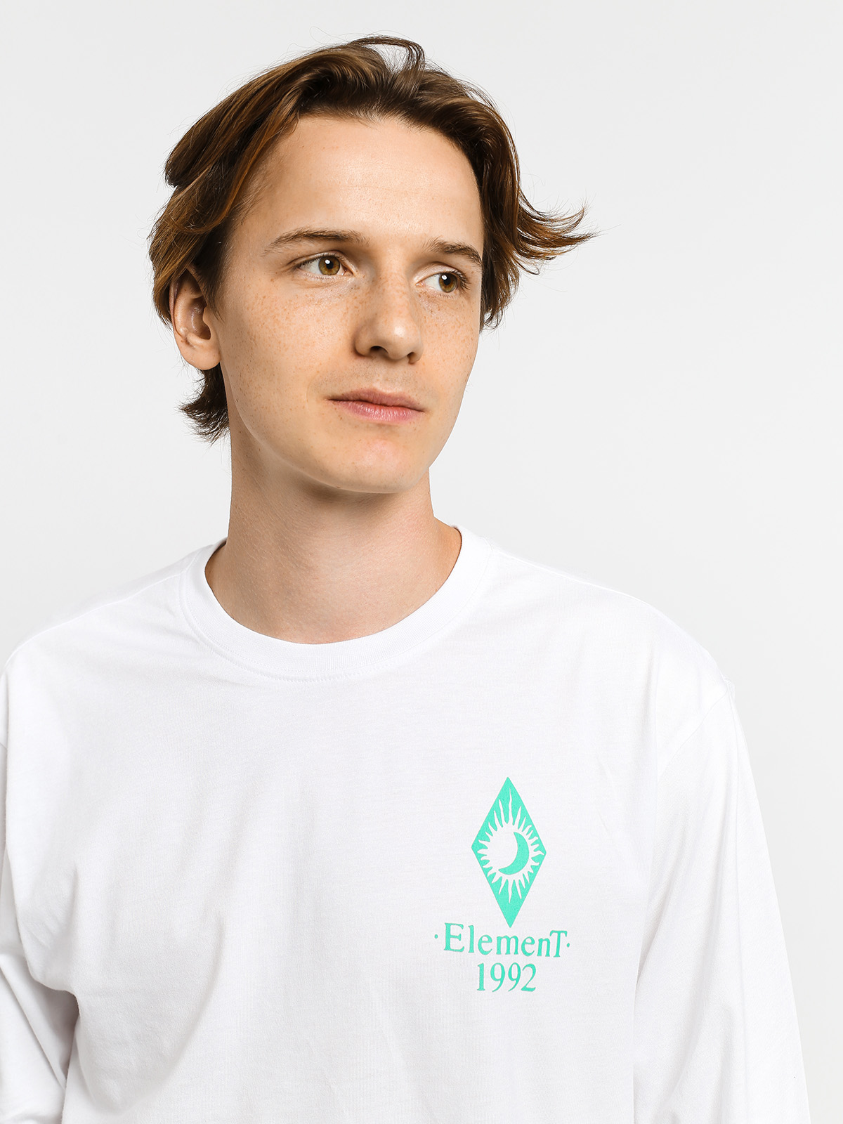 Longsleeve Element Ambience (optic white)