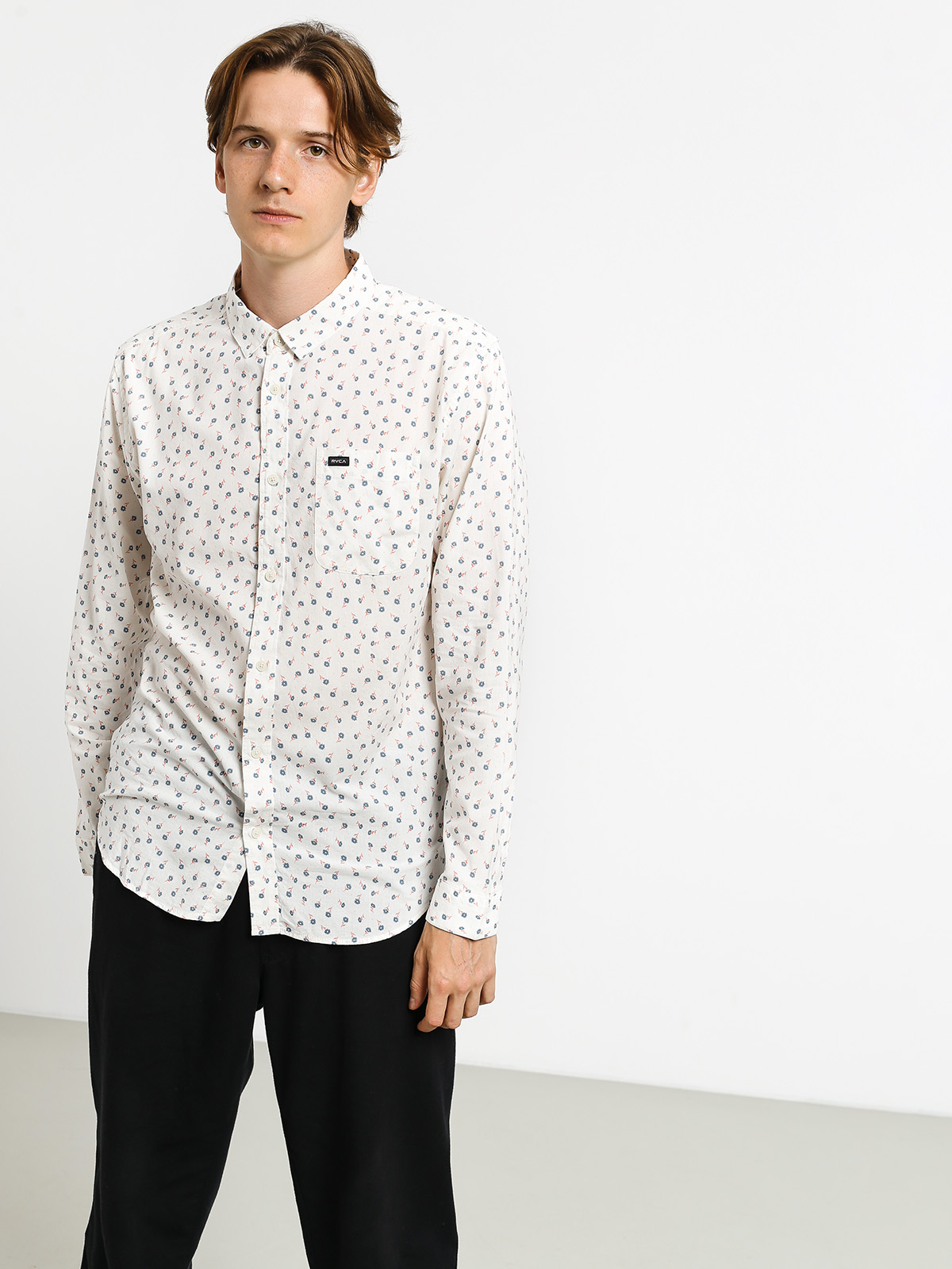 Koszula RVCA Prelude Floral Ls (antique white)