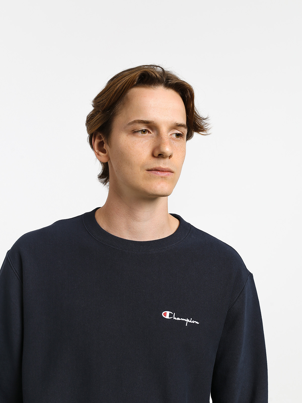 Bluza Champion Premium Reverse Weave Crewneck Left Chest Logo (nny)