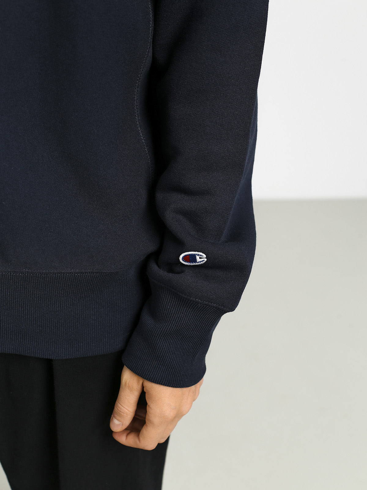 Bluza Champion Premium Reverse Weave Crewneck Left Chest Logo (nny)