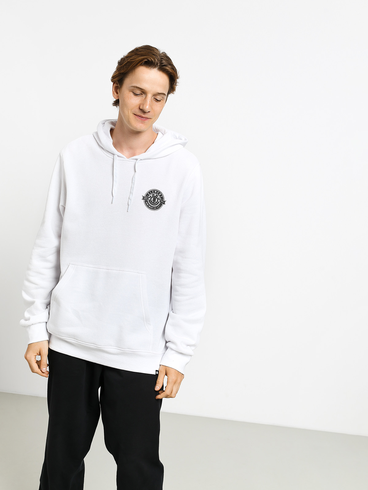 Bluza z kapturem Element Medallian HD (optic white)