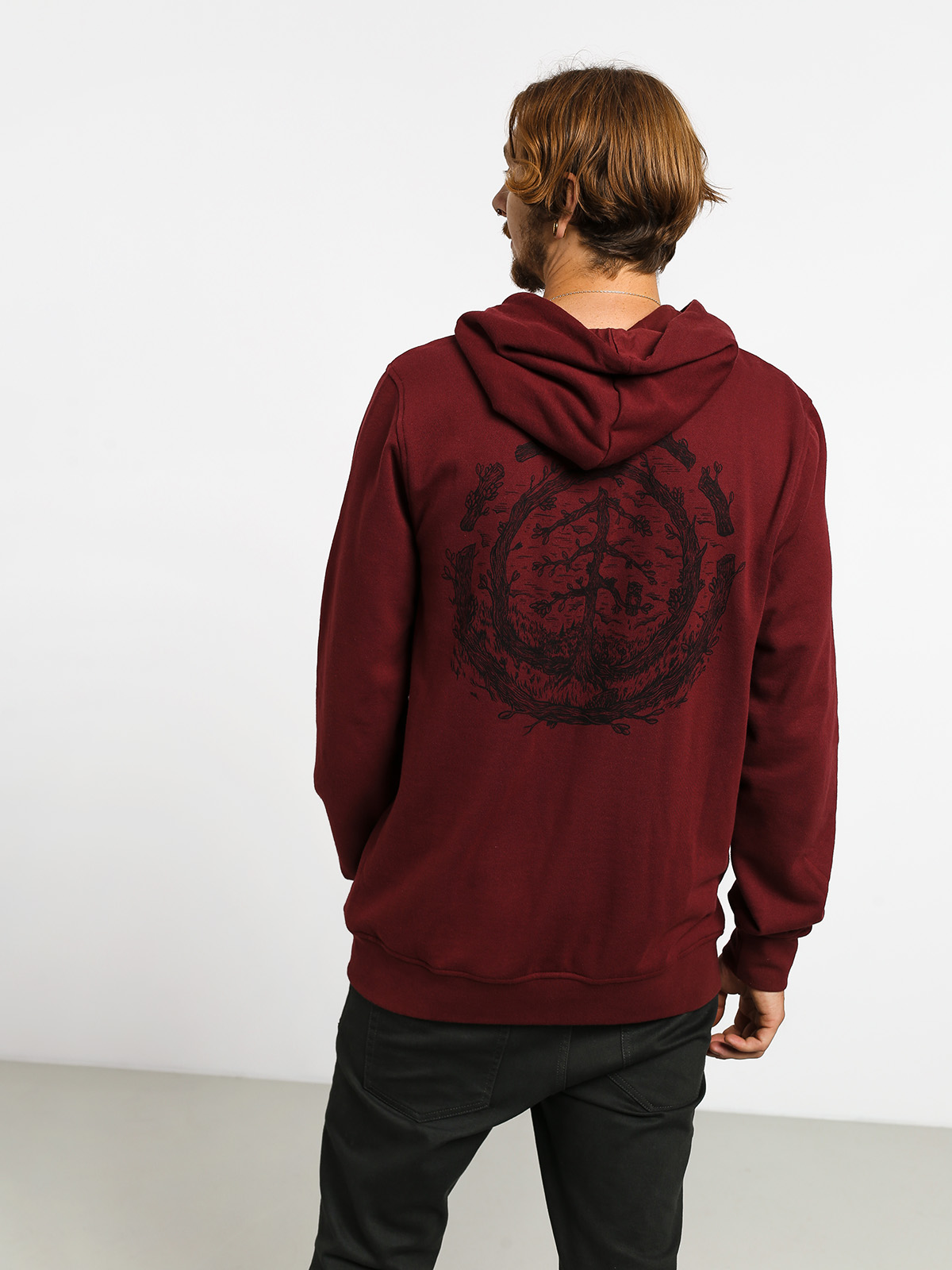 Bluza z kapturem Element Too Late Logo HD (port)