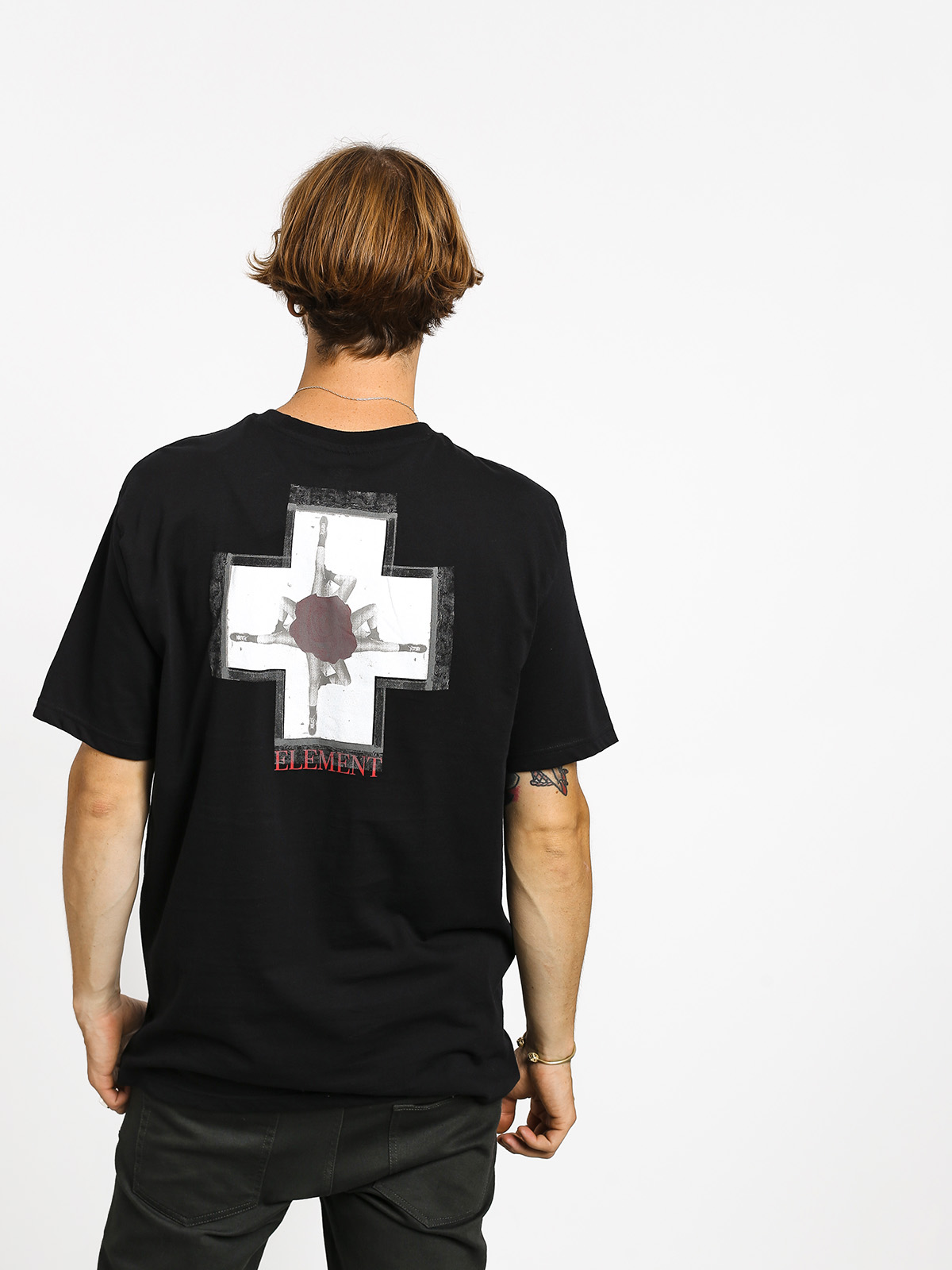 T-shirt Element Burst (flint black)