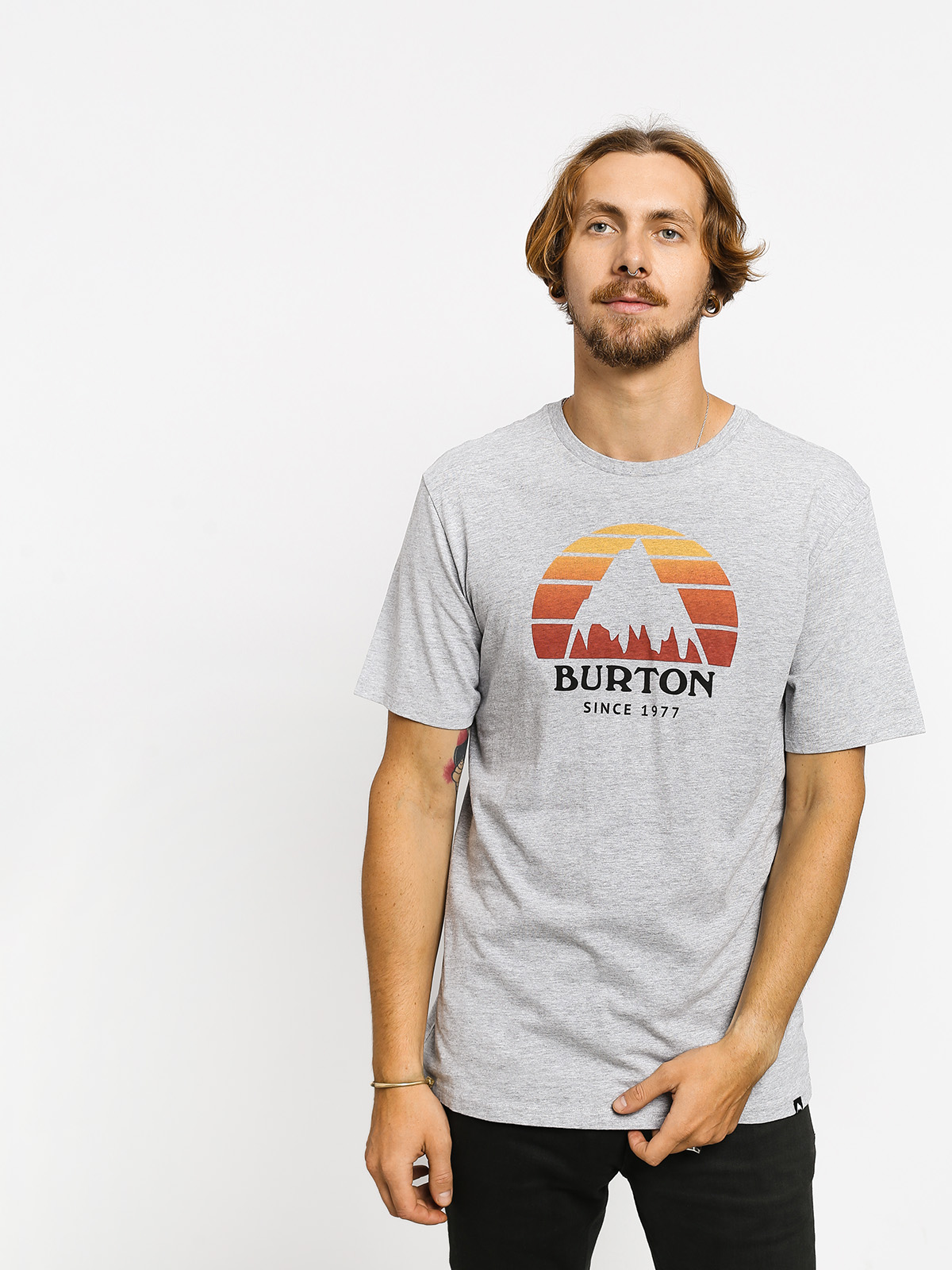 T-shirt Burton Underhill (gray heather)