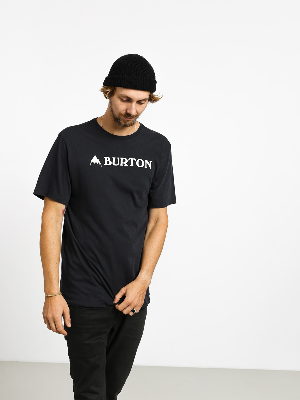 T-shirt Burton Horizontal Mtn (true black)