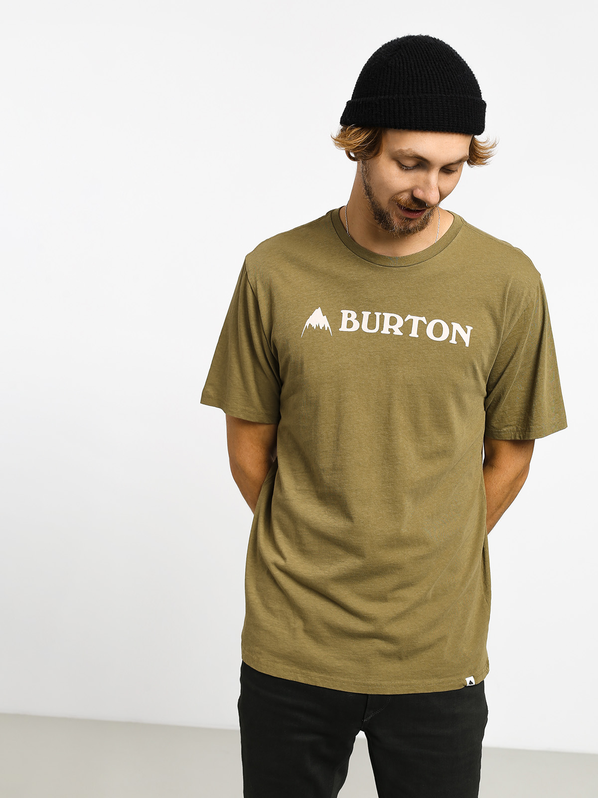 T-shirt Burton Horizontal Mtn (martini olive)