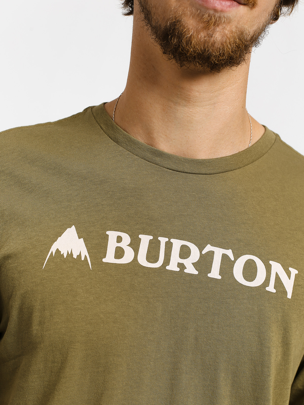 T-shirt Burton Horizontal Mtn (martini olive)