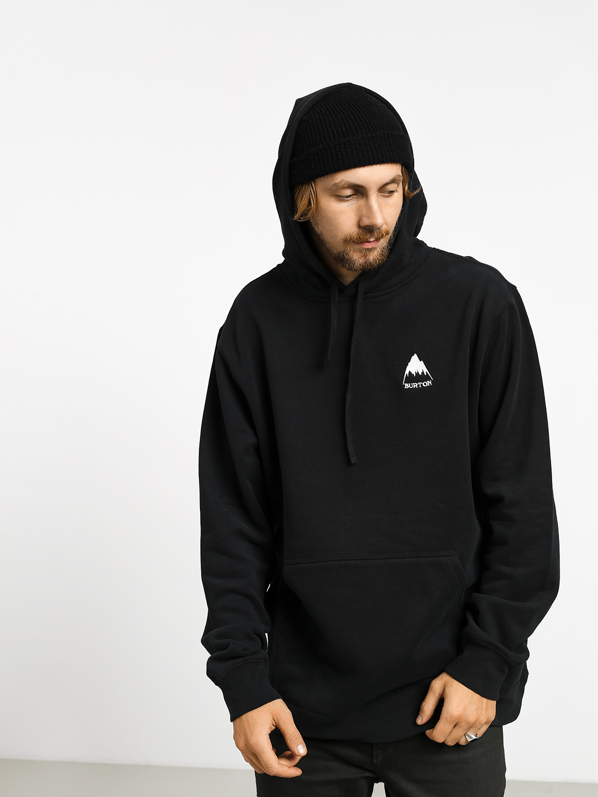 Bluza z kapturem Burton Mountain HD (true black)
