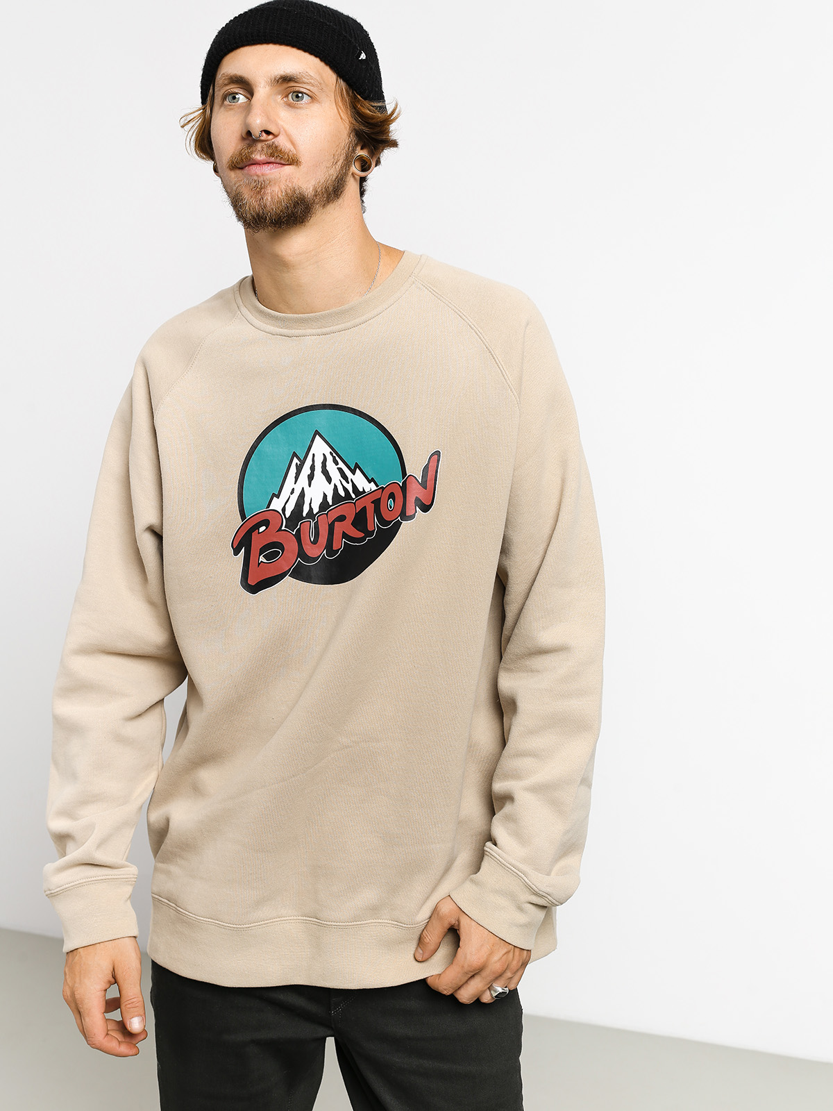 Bluza Burton Retro Mtn Crew (plaza taupe)