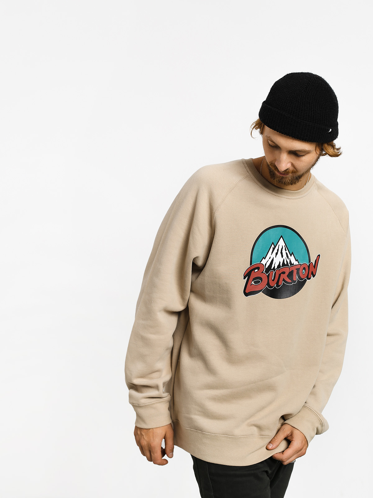 Bluza Burton Retro Mtn Crew (plaza taupe)
