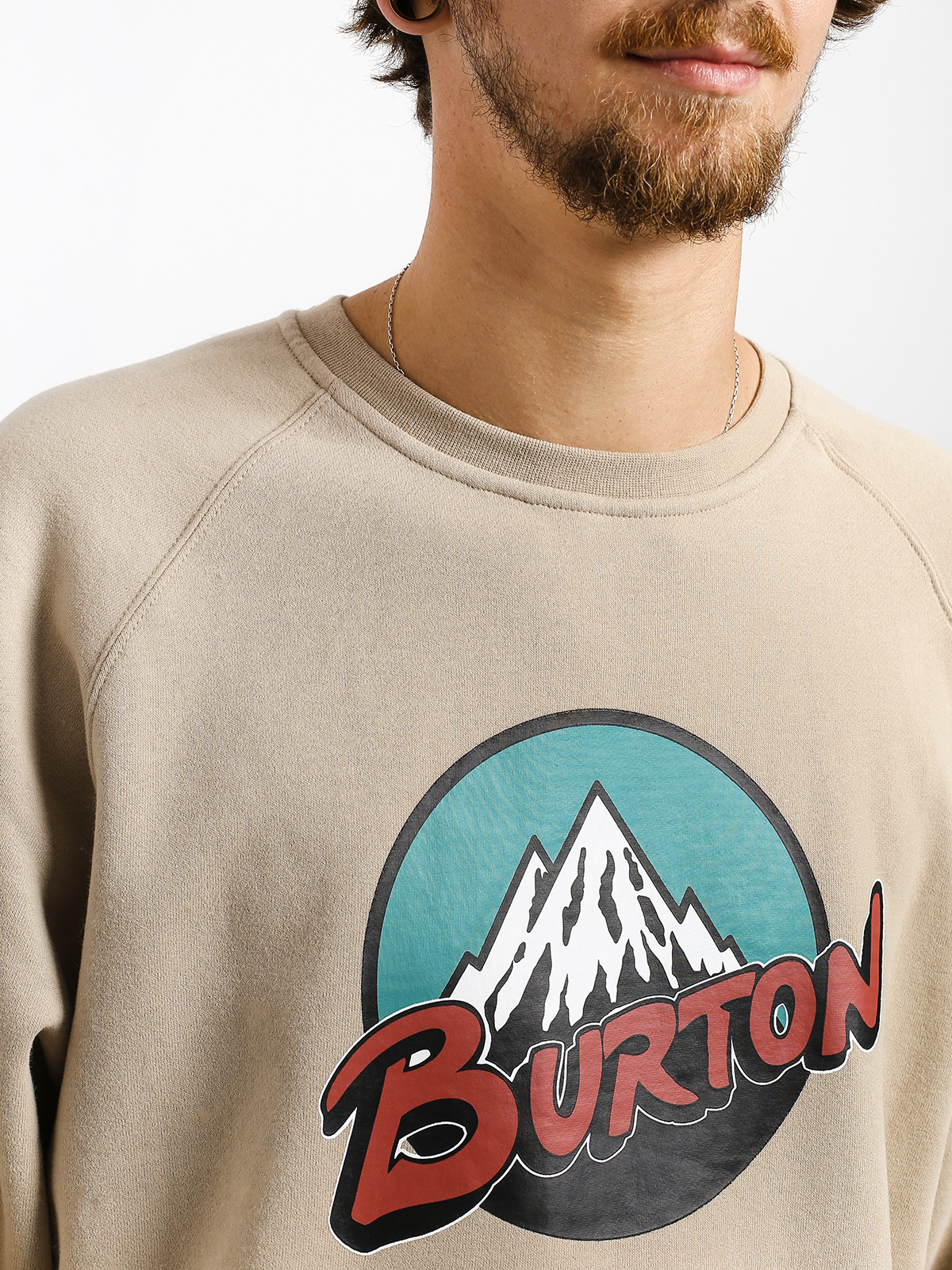 Bluza Burton Retro Mtn Crew (plaza taupe)