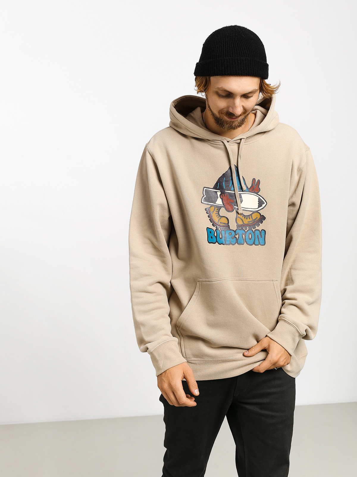 Bluza z kapturem Burton Lorid HD (plaza taupe)