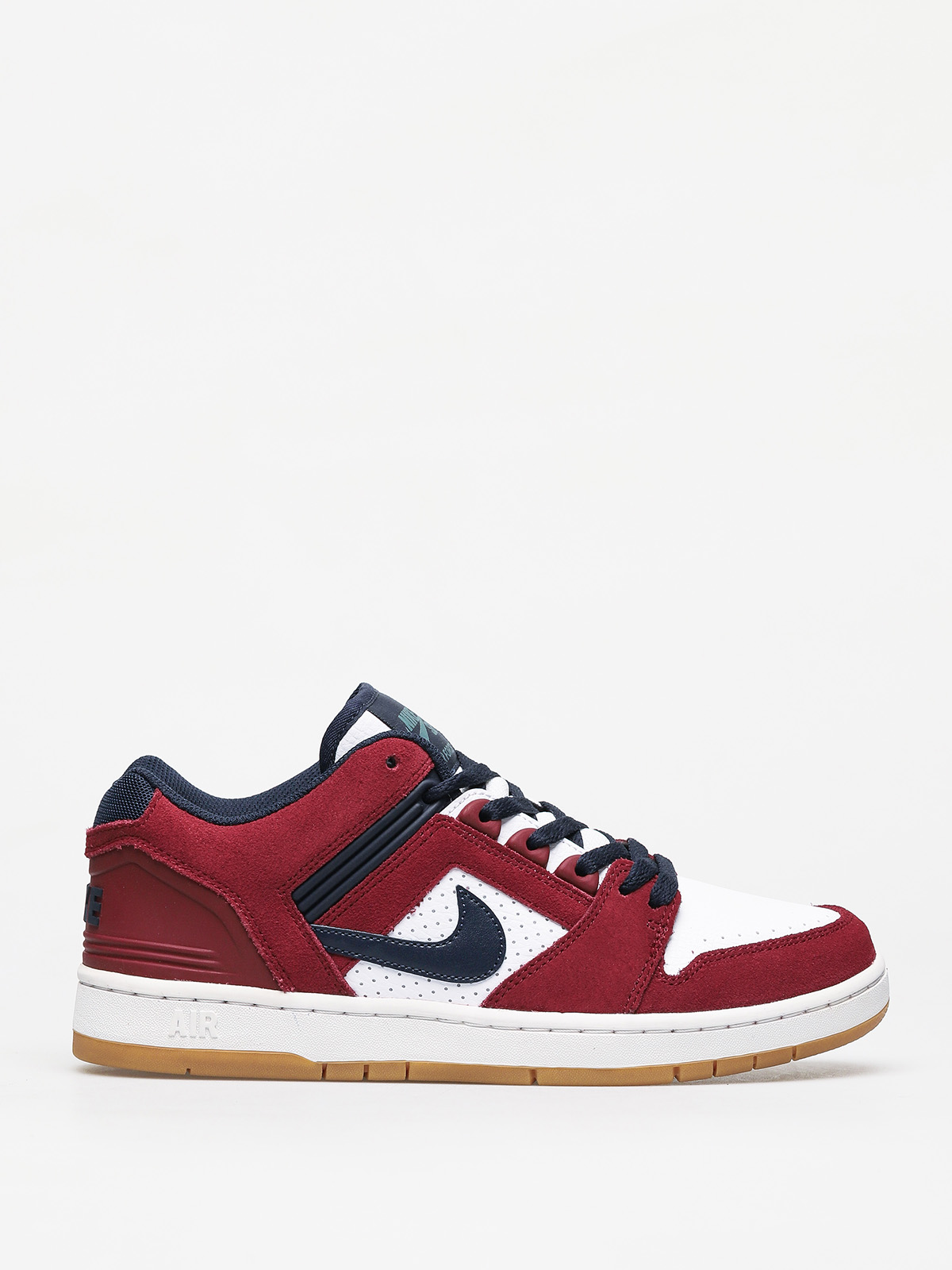 Buty Nike SB Air Force II Low (team red/obsidian white summit white)