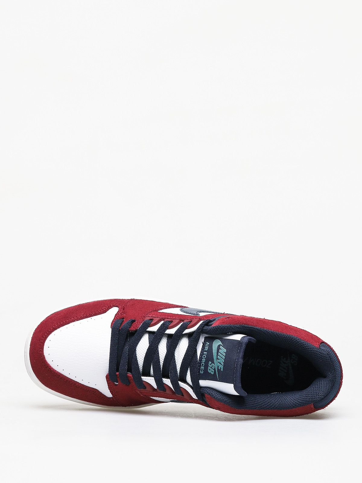 Buty Nike SB Air Force II Low (team red/obsidian white summit white)
