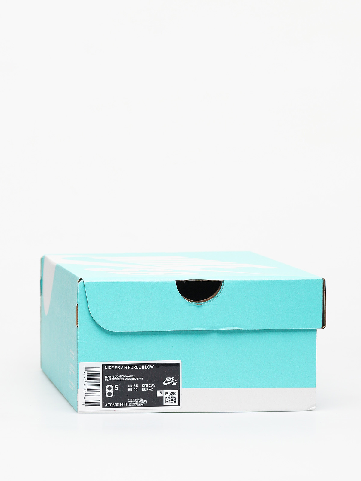 Buty Nike SB Air Force II Low (team red/obsidian white summit white)