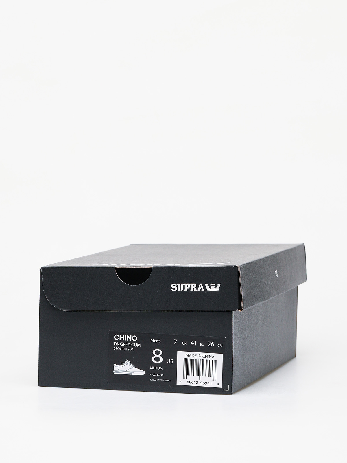 Buty Supra Chino (dk grey gum)
