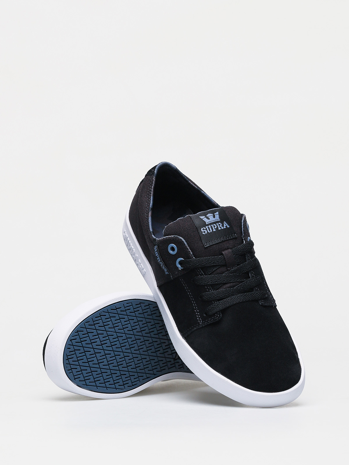 Buty Supra Stacks II (black/bering white)