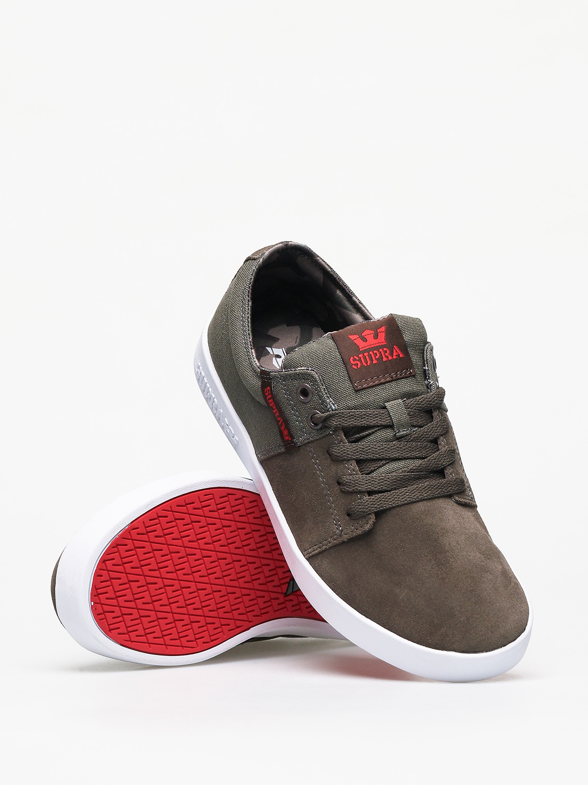 Buty Supra Stacks II (olive/demitasse white)
