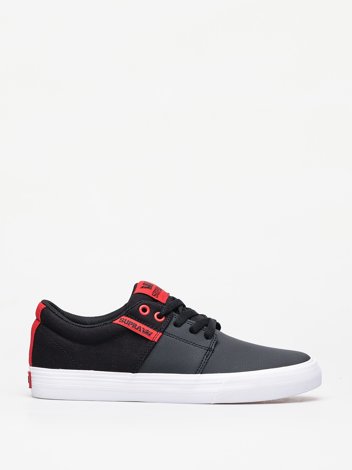 Buty Supra Stacks Vulc II (black/risk red white)