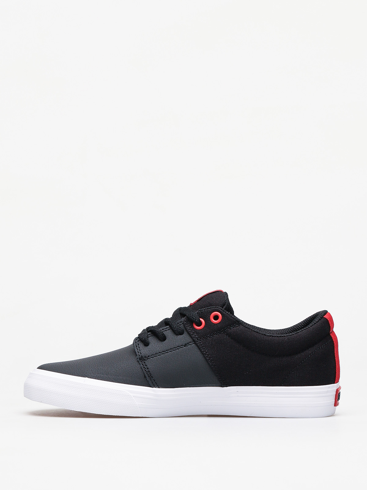 Buty Supra Stacks Vulc II (black/risk red white)