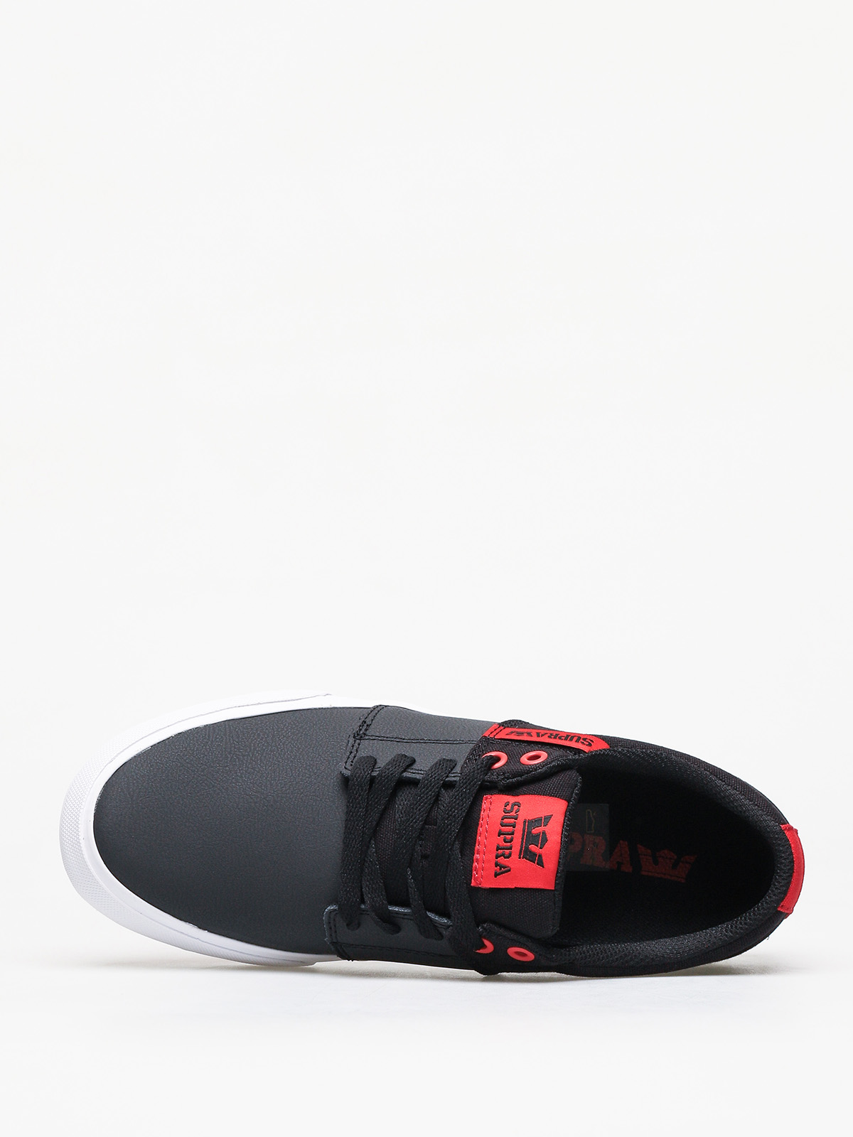 Buty Supra Stacks Vulc II (black/risk red white)
