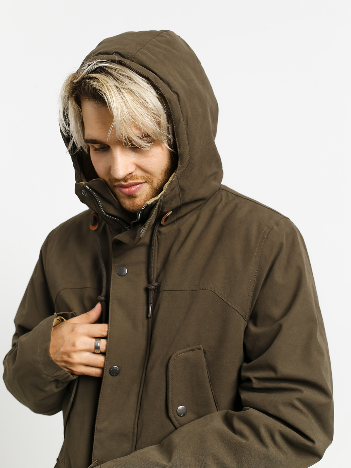 Kurtka Volcom Starget 5K Parka (major brown)