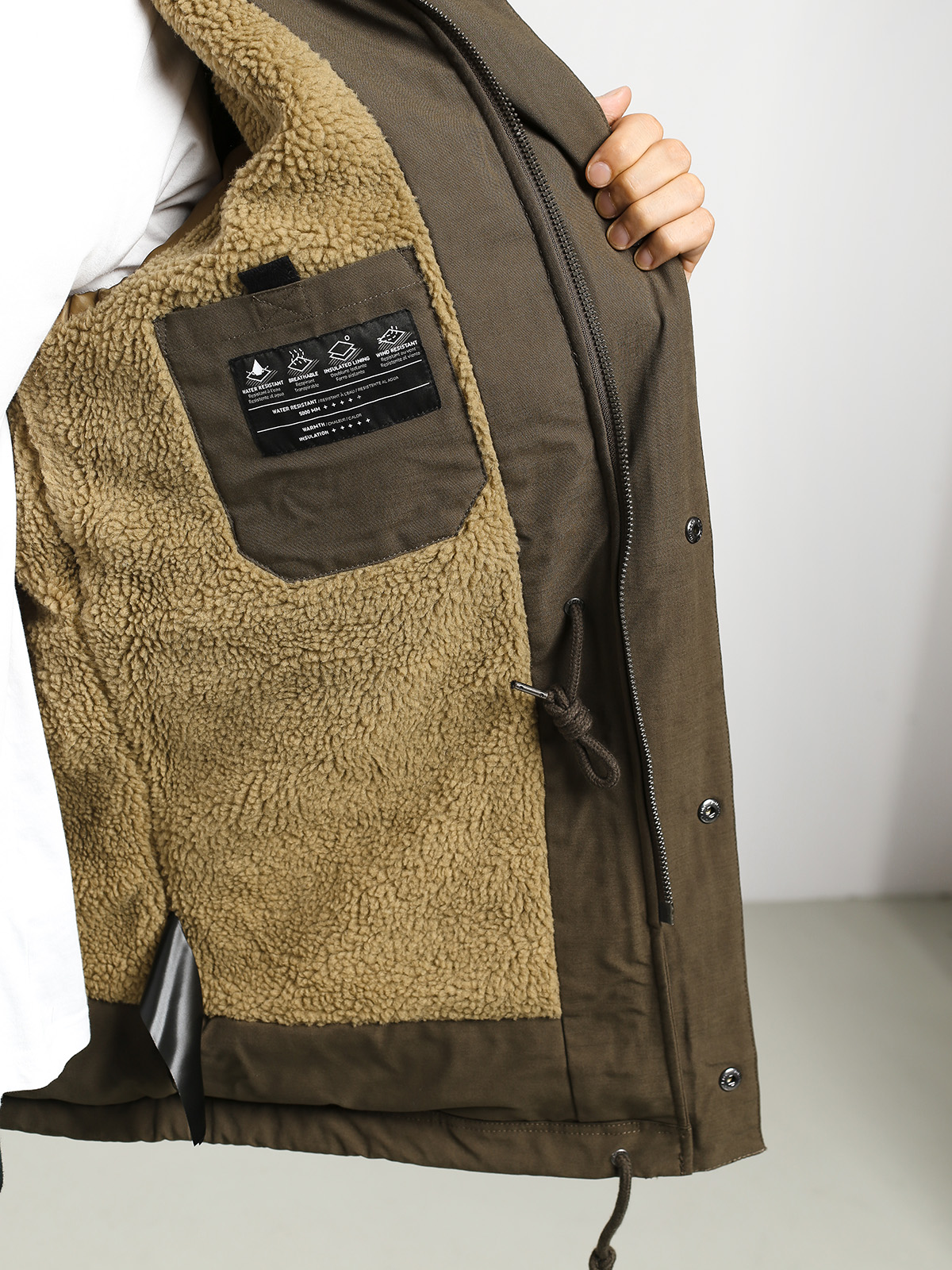 Kurtka Volcom Starget 5K Parka (major brown)