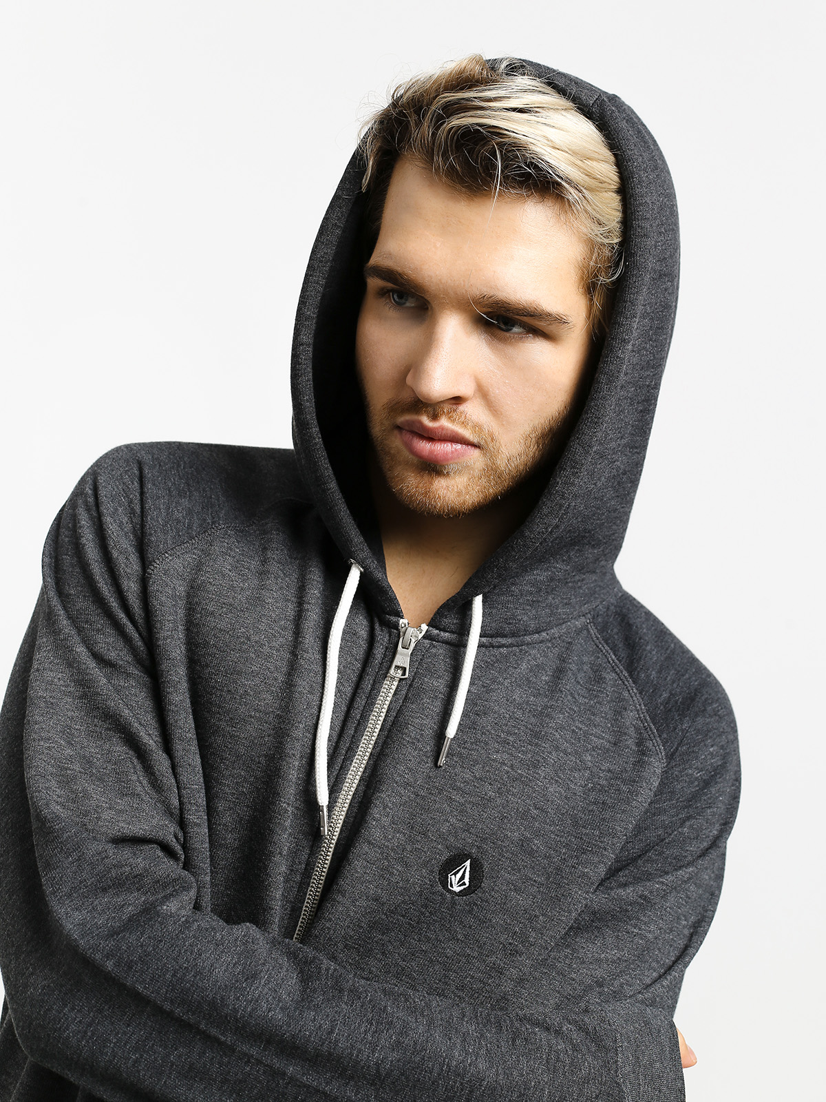 Bluza Volcom Timesoft Zip (black)