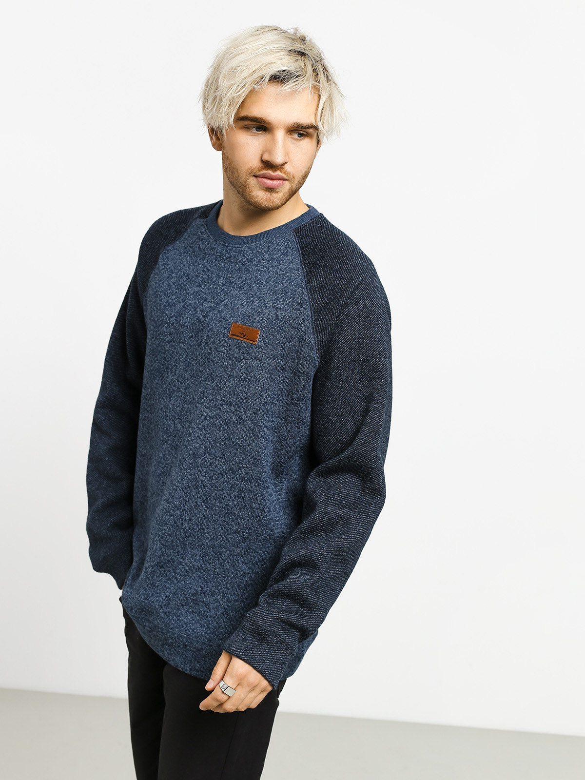 Bluza Quiksilver Keller Block (blue nights heather)