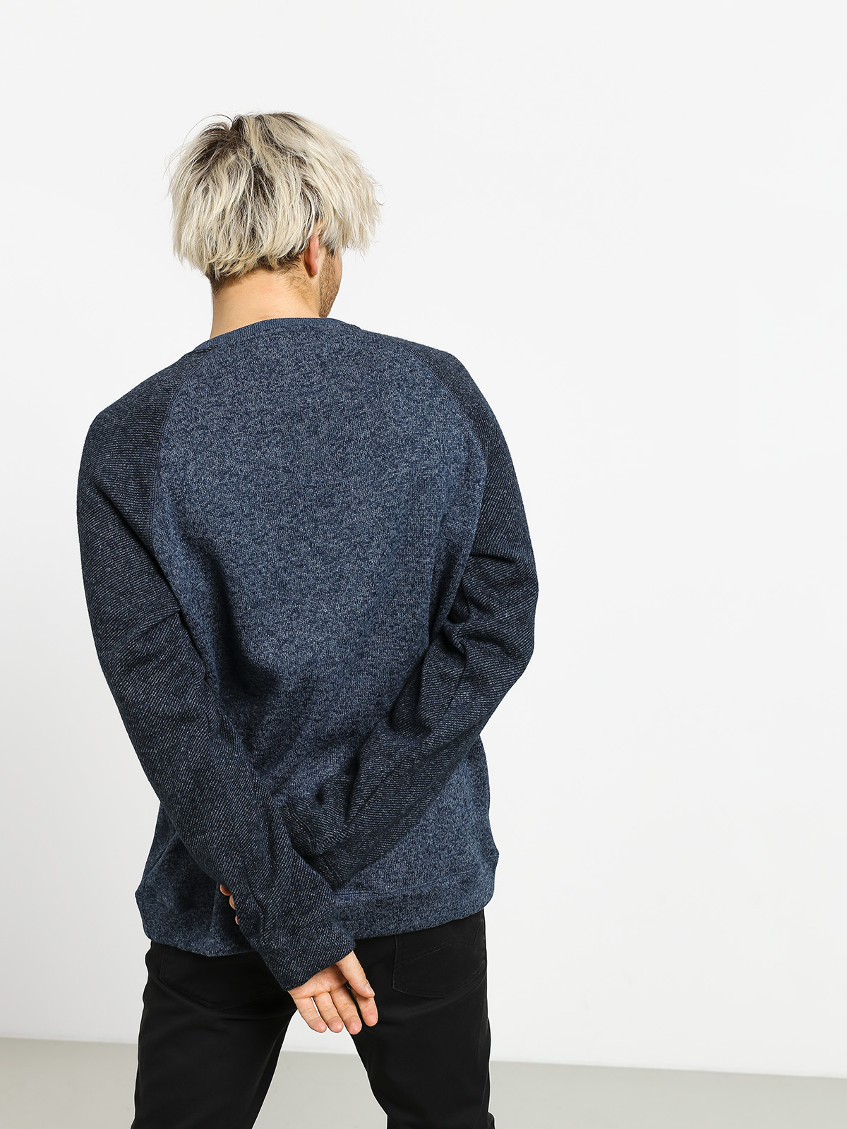 Bluza Quiksilver Keller Block (blue nights heather)