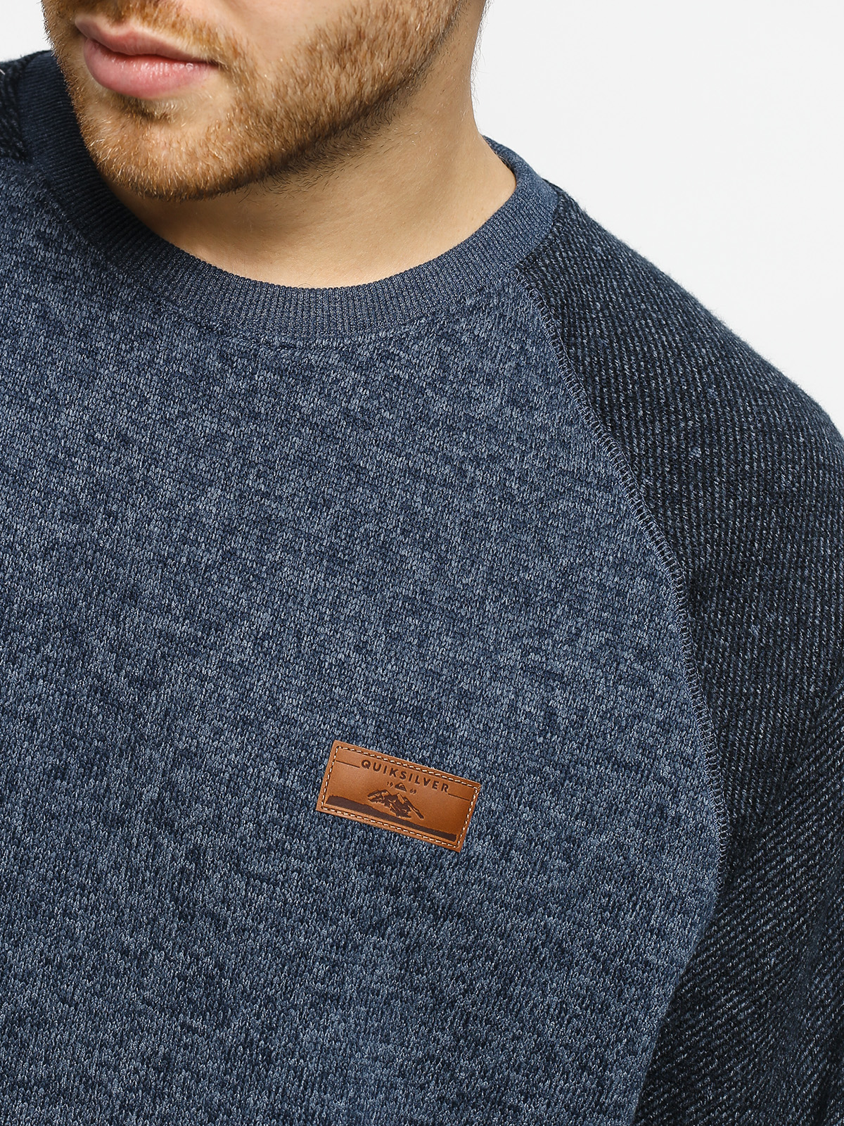 Bluza Quiksilver Keller Block (blue nights heather)