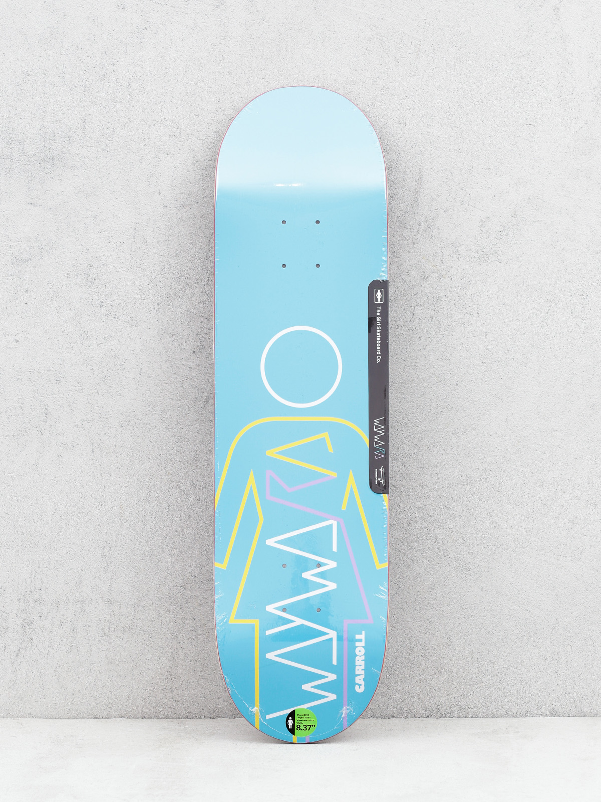 Deck Girl Skateboard Carroll Wayward (blue)