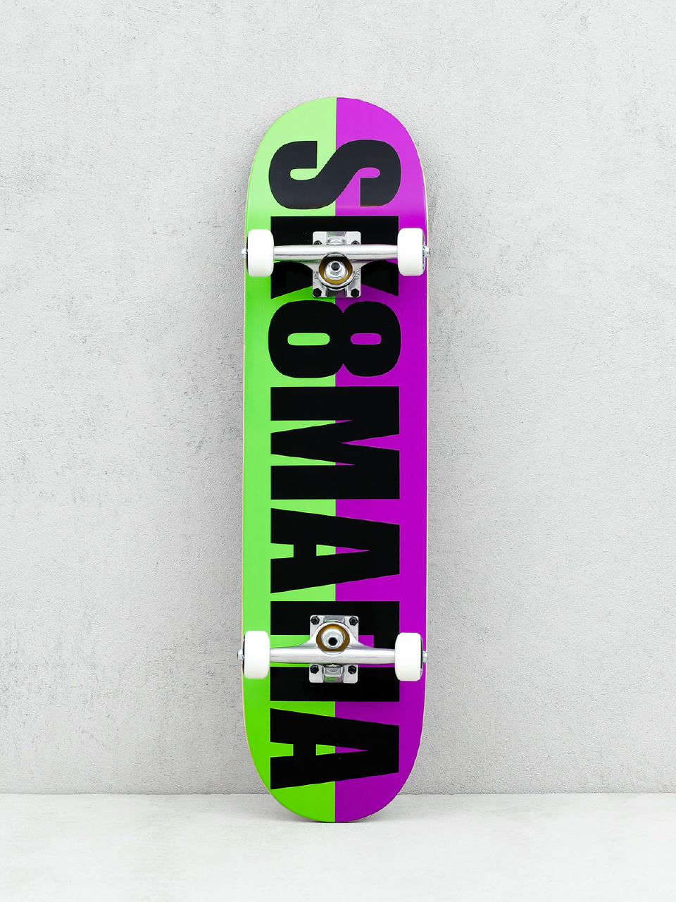 Deskorolka Sk8Mafia Og Logo Split (purple/green)